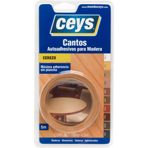 CEYS CANTO AUTOADHESIVO CEREZO ROLLO 5M